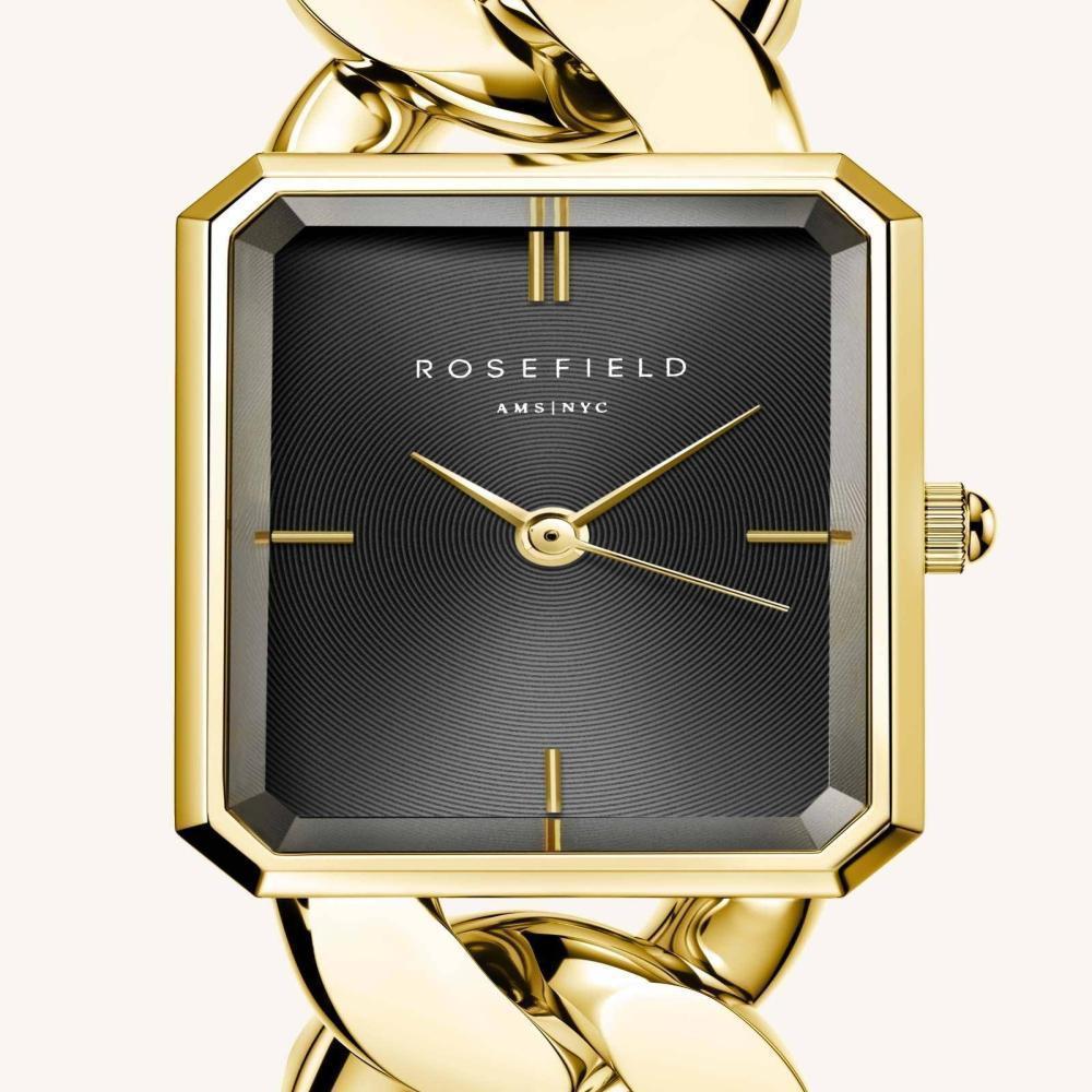 ROSEFIELD women's watch STUDIO The Octagon XS Black Gold SBGSG-O57