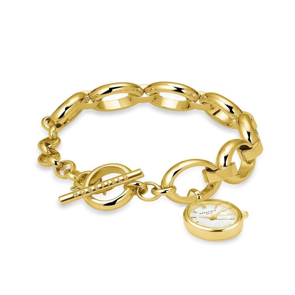 ROSEFIELD Damenuhr STUDIO Kettenuhr Gold oval SWGSG-OV13