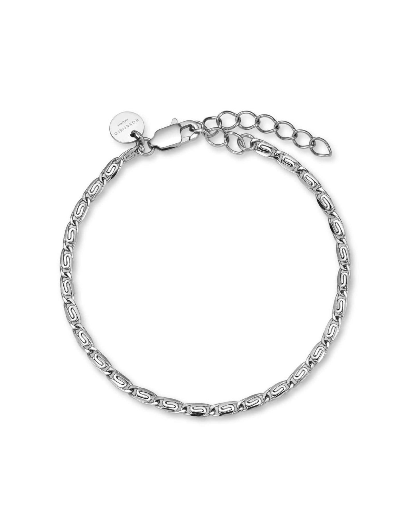 ROSEFIELD Bracelet Roset vintage chain 2.60mm Silver JTBRS-J436