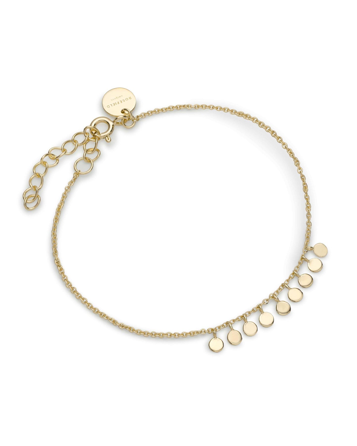 ROSEFIELD Armband TOC Bracelet Multi micro coins Baxter Gold JTBMG-J433
