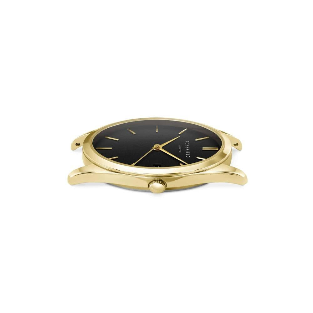 ROSEFIELD Damenuhr Ace Schwarz Gold ACBKG-A13