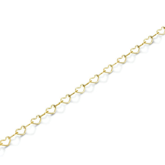 ROSEFIELD Armband Herzen Chain Gold JBHCG-J682