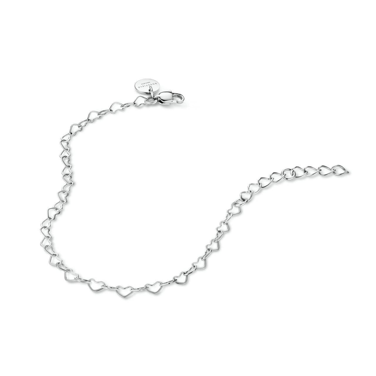 ROSEFIELD Armband Herzen Chain Silver JBHCS-J683