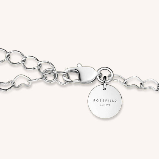 ROSEFIELD Halskette Herzen Chain Silver JNHCS-J685