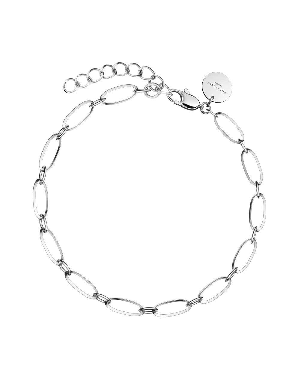 ROSEFIELD Armband Oval Bracelet Silver