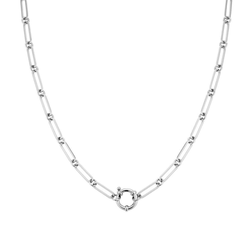 ROSEFIELD Chunky Chain Necklace Silver