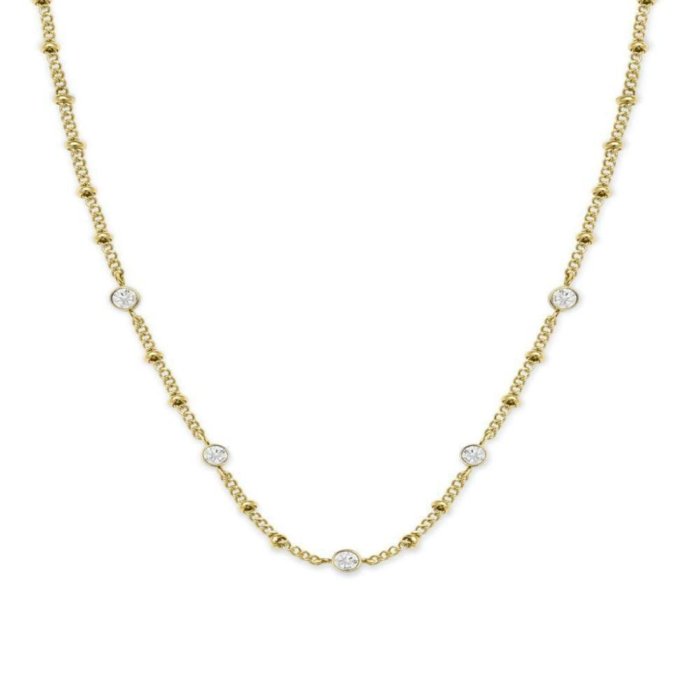 ROSEFIELD Necklace Crystal Necklace Gold JCSCG-J266