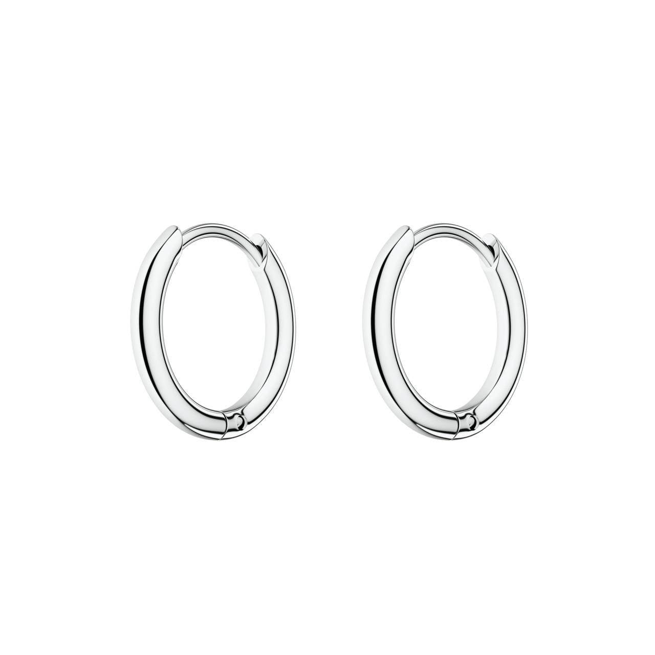 ROSEFIELD Ohrringe Small Hoops Silver