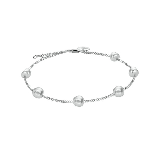 ROSEFIELD Armband Multi Pearl Bracelet Silver JBLPS-J604