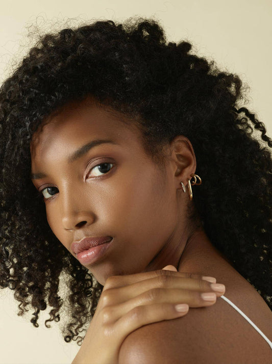 ROSEFIELD Ohrringe Double Hoops Gold JEDHG-J575