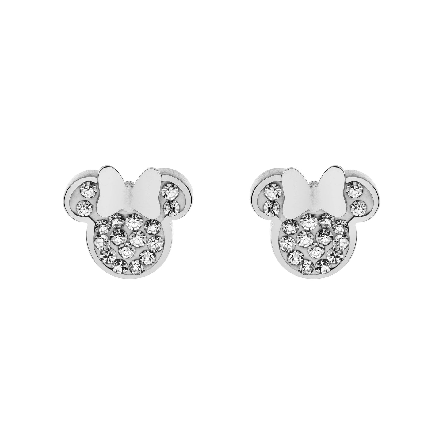 DISNEY Ohrringe Minnie Mouse Silber Edelstahl E600177RWL-B.CS