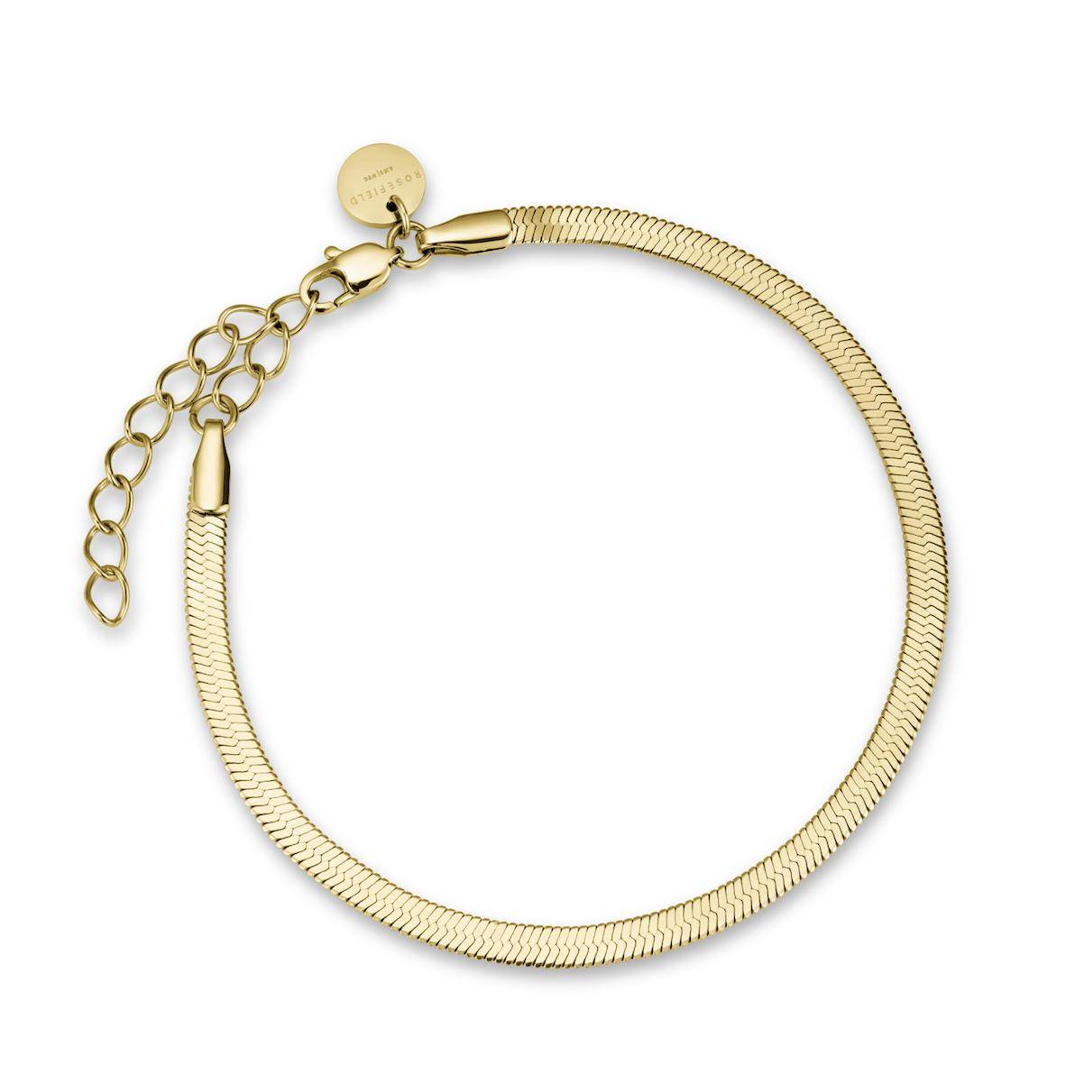 ROSEFIELD Bracelet Snake Bracelet Gold JTBFS3G-J378