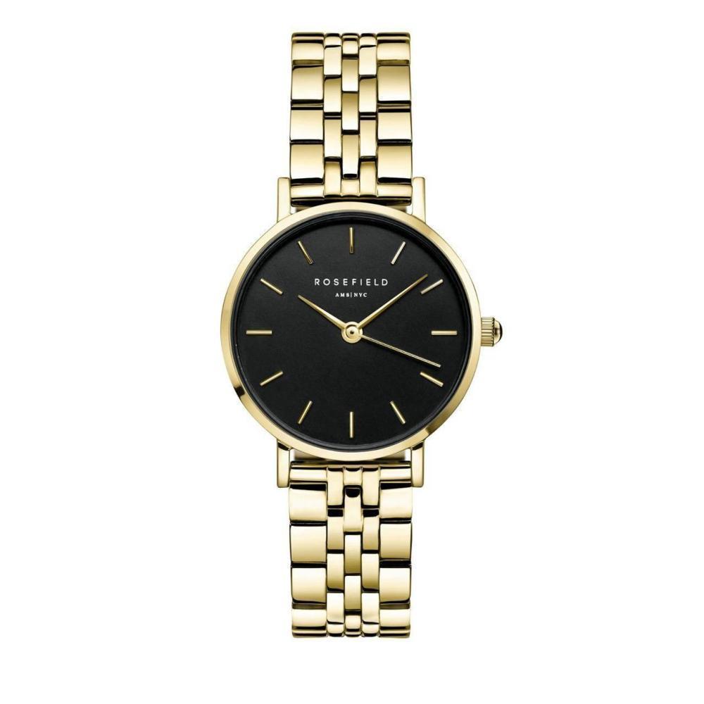 ROSEFIELD women's watch The Small Edit Black Steel Gold 26BSG-268