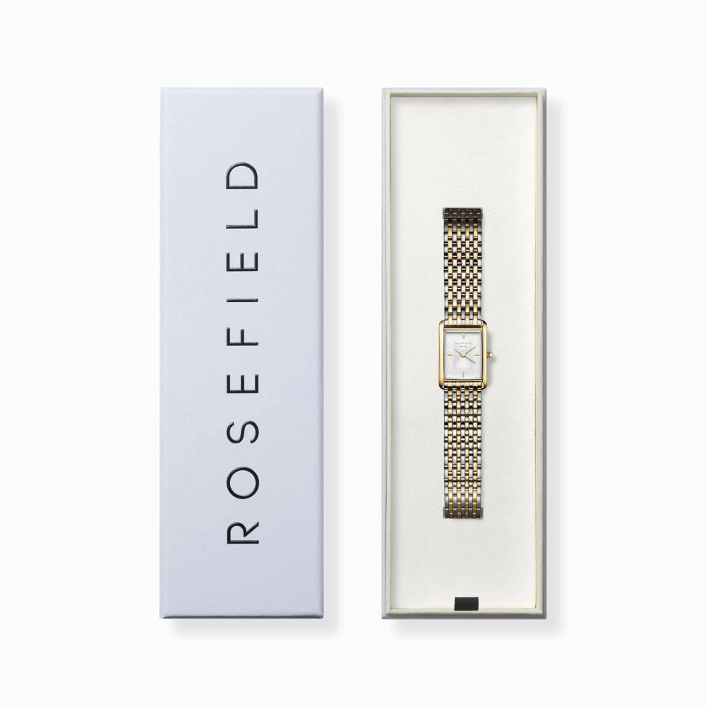 ROSEFIELD Damenuhr Heirloom Bicolor Silber Gold HWDSG-H03