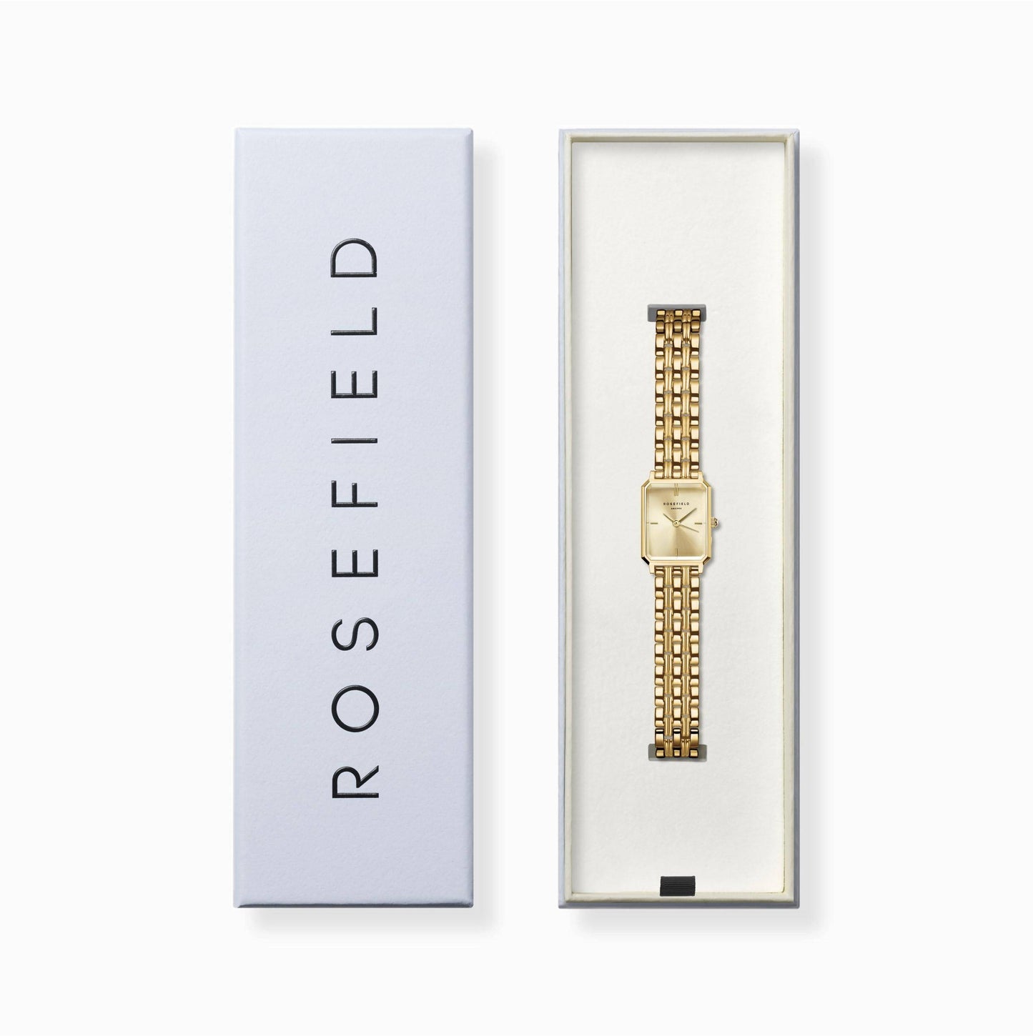 ROSEFIELD Damenuhr Octagon XS Champagne Gold Steel OCGSG-O82