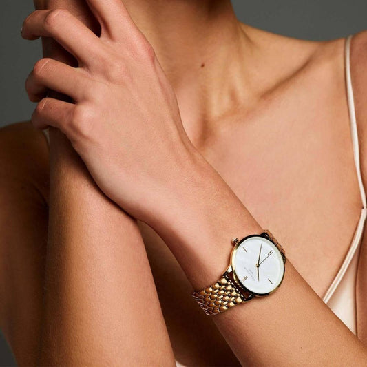 ROSEFIELD Women's Watch Pearl Edit Gold RMGSG-R01