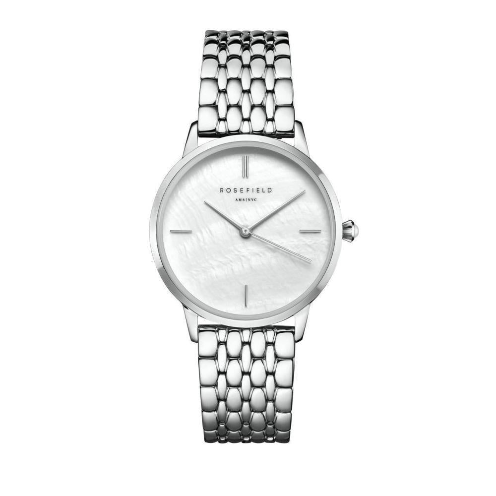 ROSEFIELD Women's Watch Pearl Edit Silver RMSSS-R02