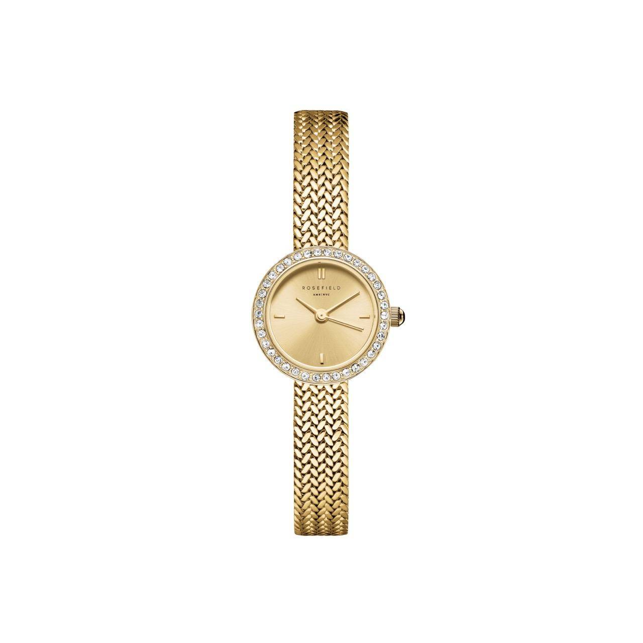 ROSEFIELD Damenuhr Mini Small Edit Champagne Gold MCGMG-M03