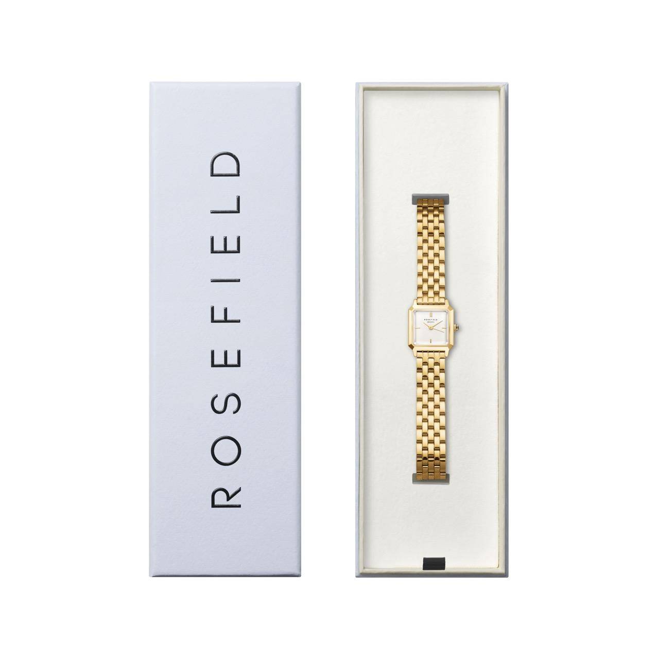 ROSEFIELD Damenuhr The Boxelle Gold BWGSG-B01
