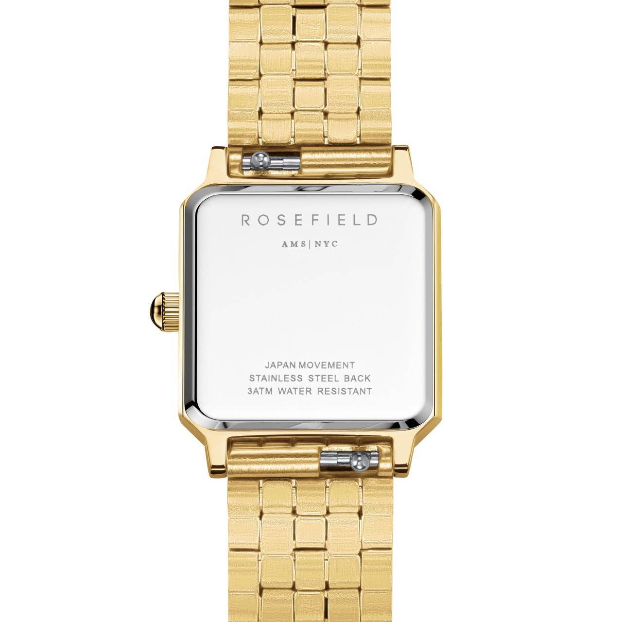 ROSEFIELD Damenuhr The Boxelle Champagne BCGSG-B04