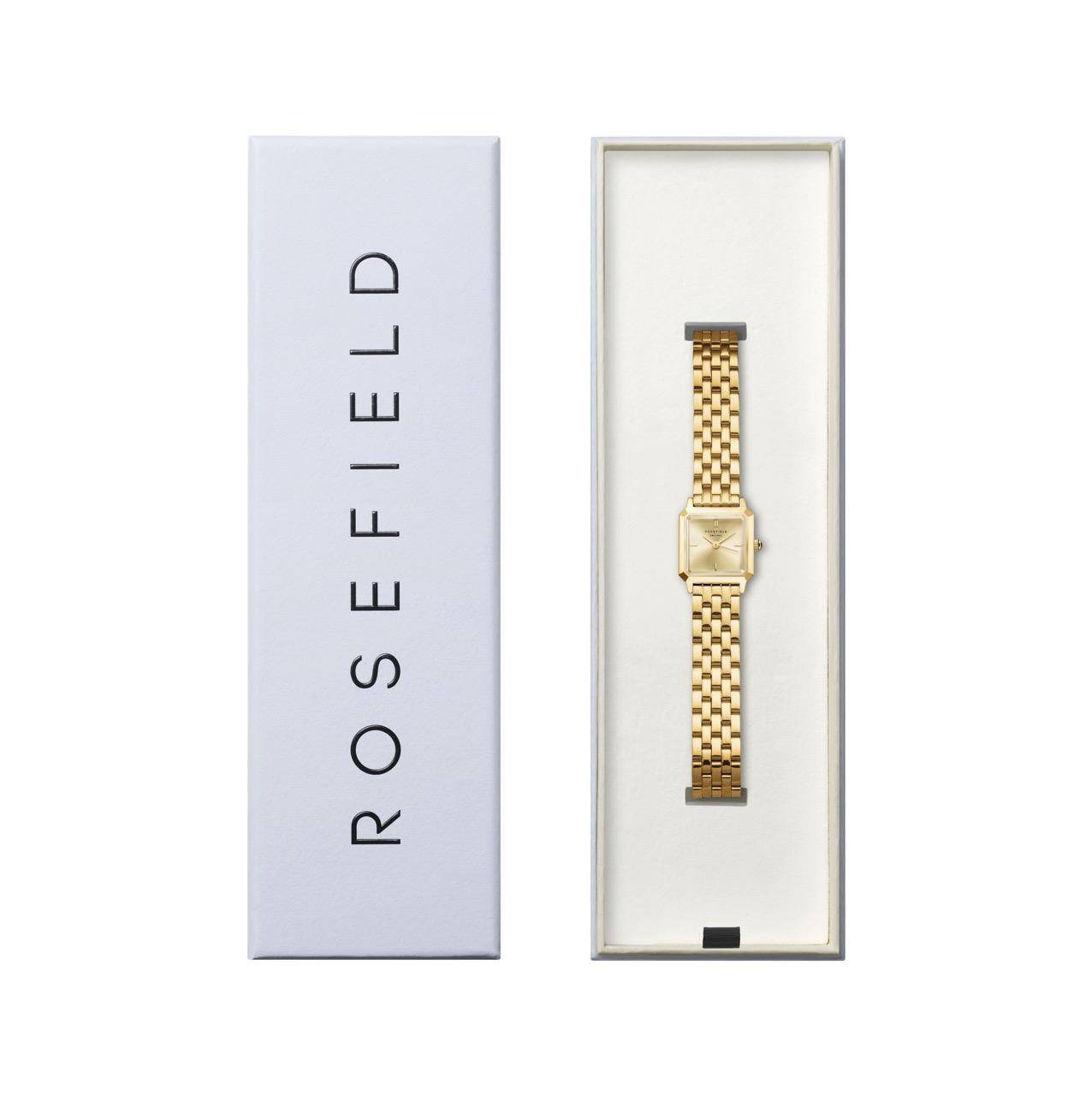 ROSEFIELD Damenuhr The Boxelle Champagne BCGSG-B04