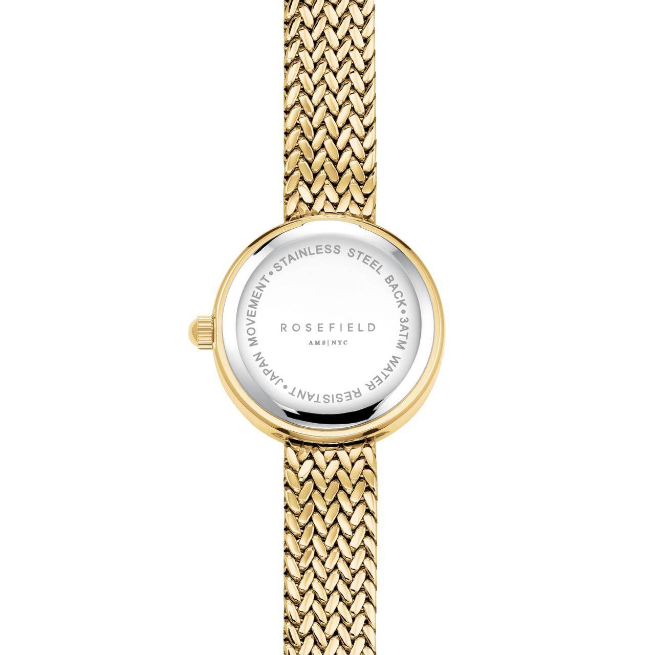 ROSEFIELD Damenuhr Mini Small Edit Champagne Gold MCGMG-M03