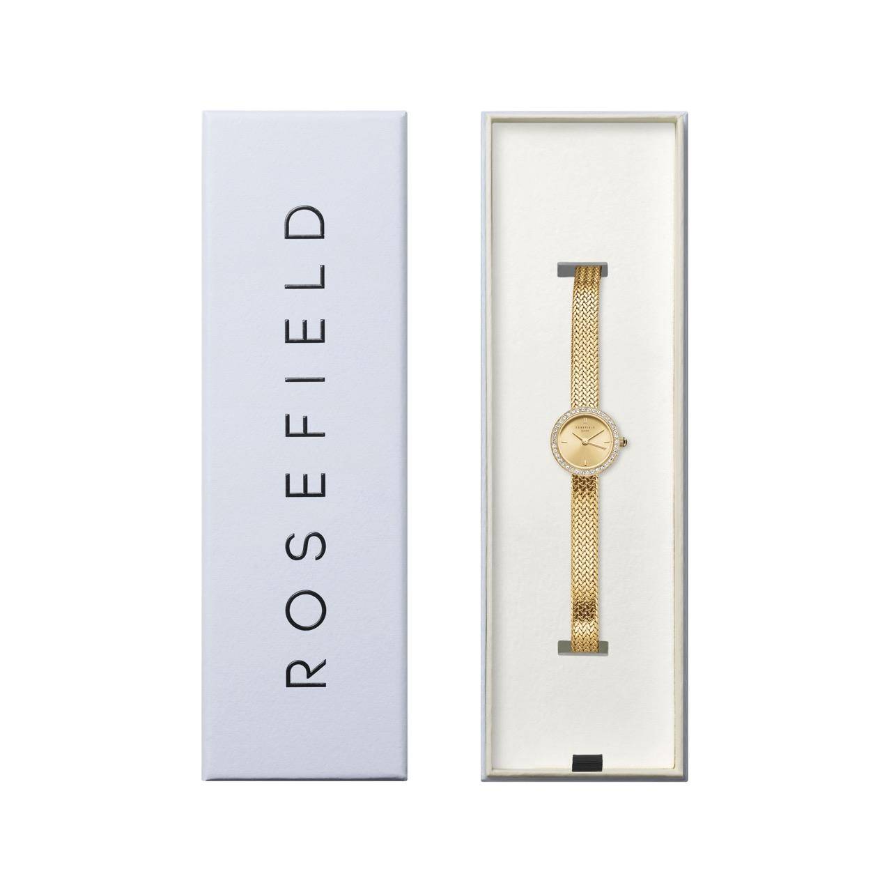 ROSEFIELD Damenuhr Mini Small Edit Champagne Gold MCGMG-M03
