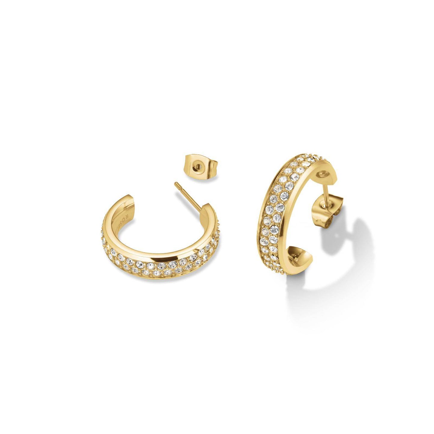 ROSEFIELD Ohrringe Creolen Gold JECHG-J928