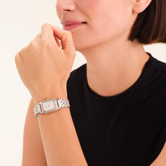 ROSEFIELD Damenuhr IVY Bicolor Gold-Silber