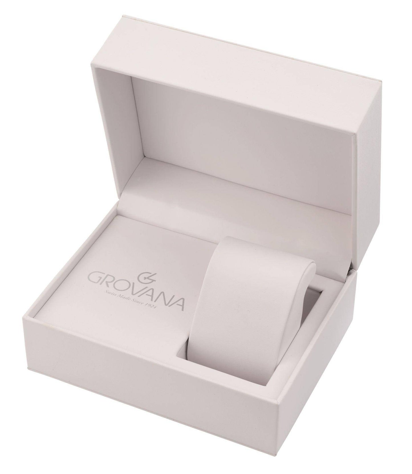 GROVANA Uhr Key West Steel red-blue bez. Metal Black Index 43mm Herren 1572,2135