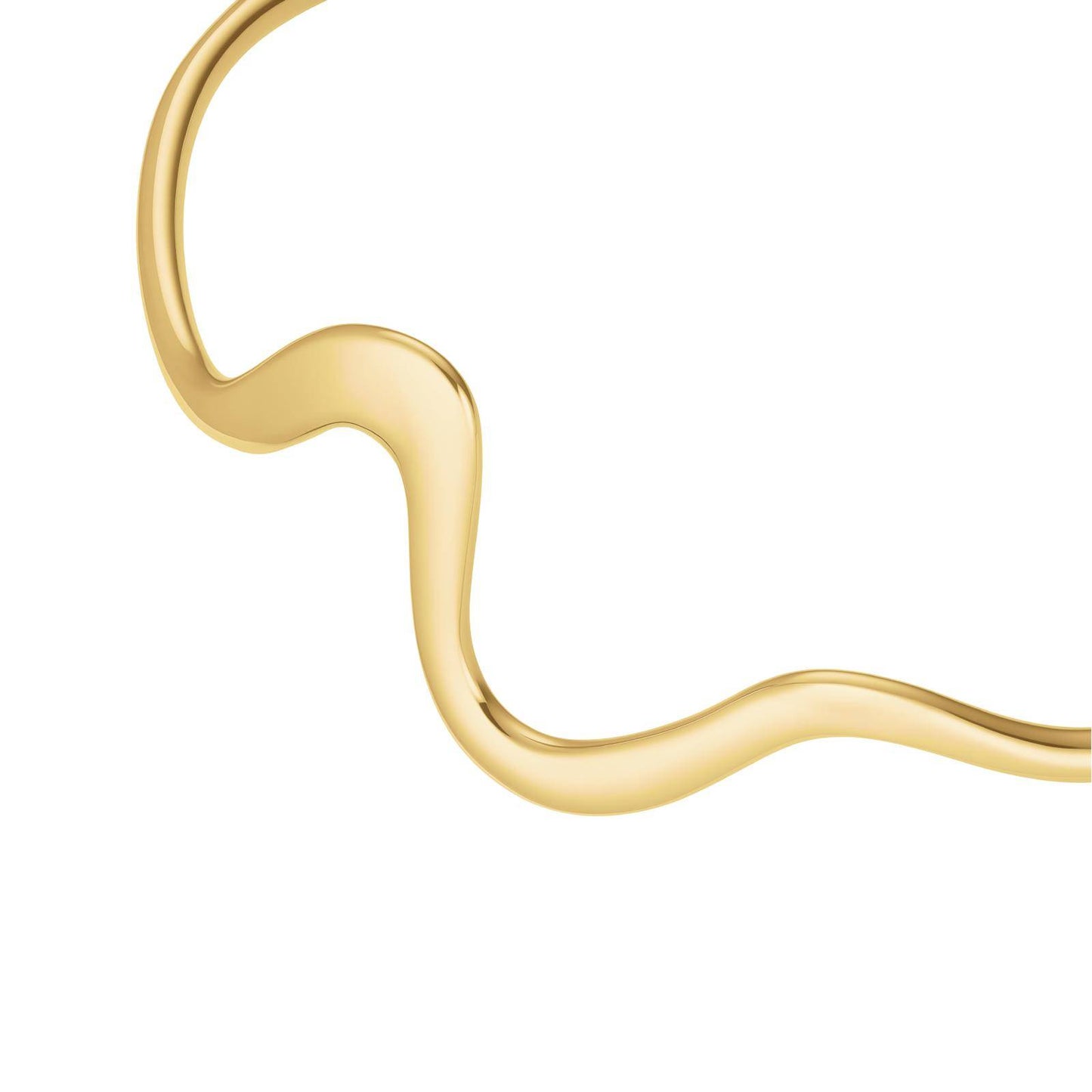 ROSEFIELD Damen Armreif Wave Gold