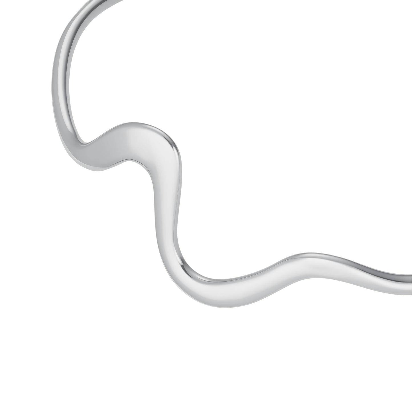ROSEFIELD Damen Armreif Wave Silver