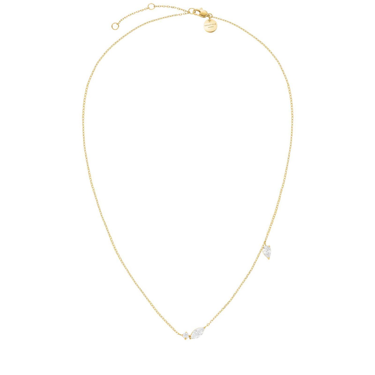 ROSEFIELD Damen Halskette Mix soft Gold