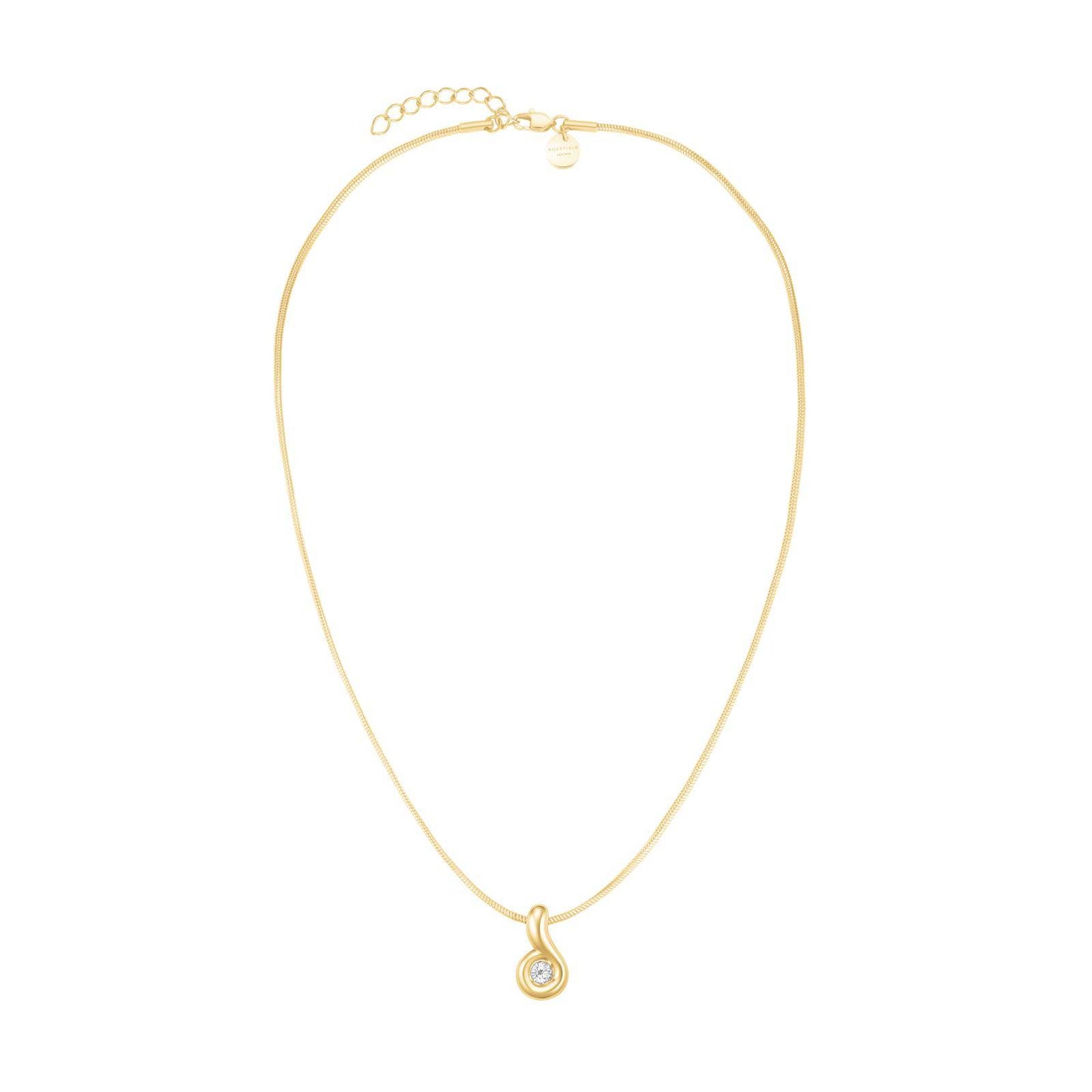 ROSEFIELD Collier femme Wave Pendant Gold