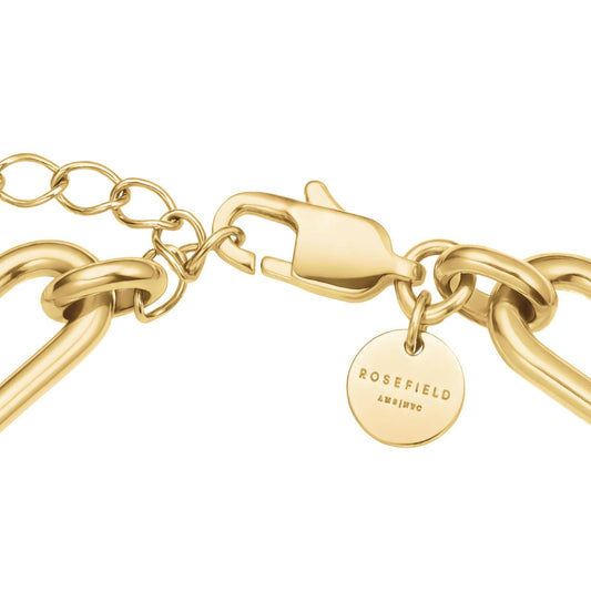 ROSEFIELD Damen Armband Modern Pearl Link Gold