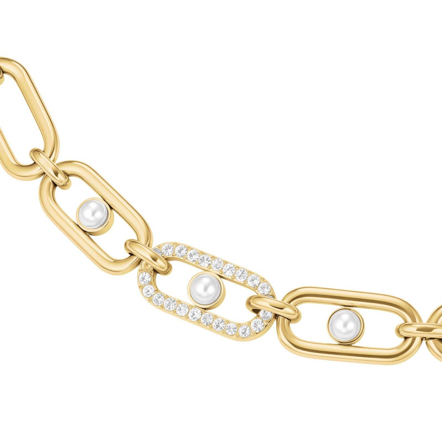 ROSEFIELD Bracelet Femme Modern Pearl Link Doré