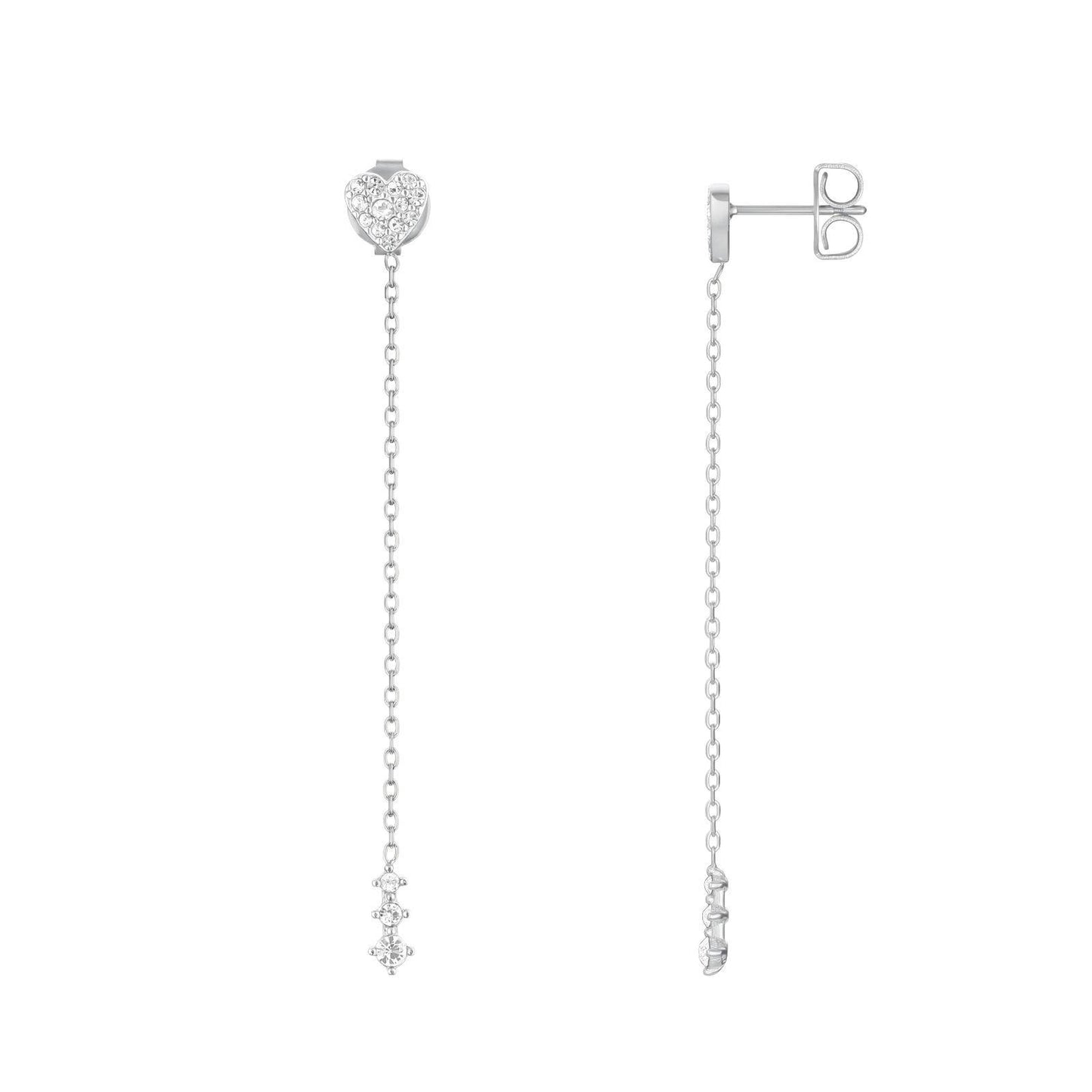 ROSEFIELD Damen Halskette Heart Amulet Gold