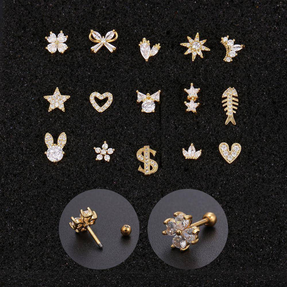 AMORETTO MILANO Boucles d'oreilles Poisson Or