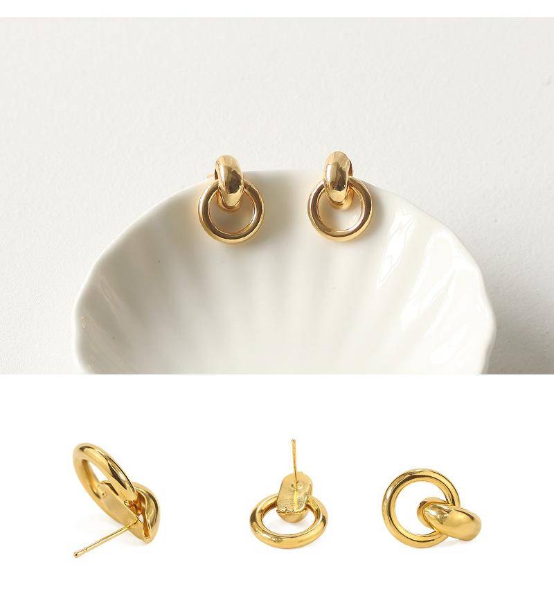 AMORETTO MILANO Ohrringe Ring Gold