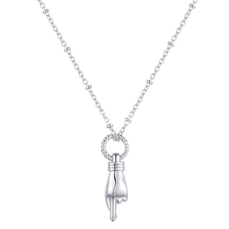 AMORETTO MILANO Collier Main Argent