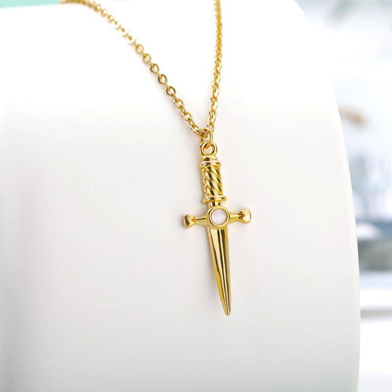 AMORETTO MILANO Halskette Schwert Gold