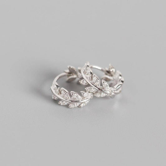 AMORETTO MILANO 925 Silber Blatt Silber