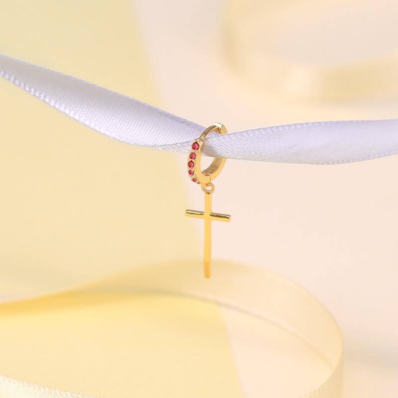 AMORETTO MILANO 925 Silber Kreuz Gold