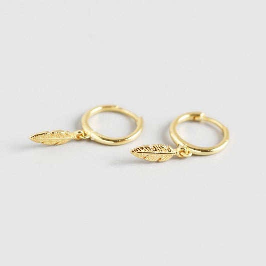 AMORETTO MILANO 925 Silber Feder Gold