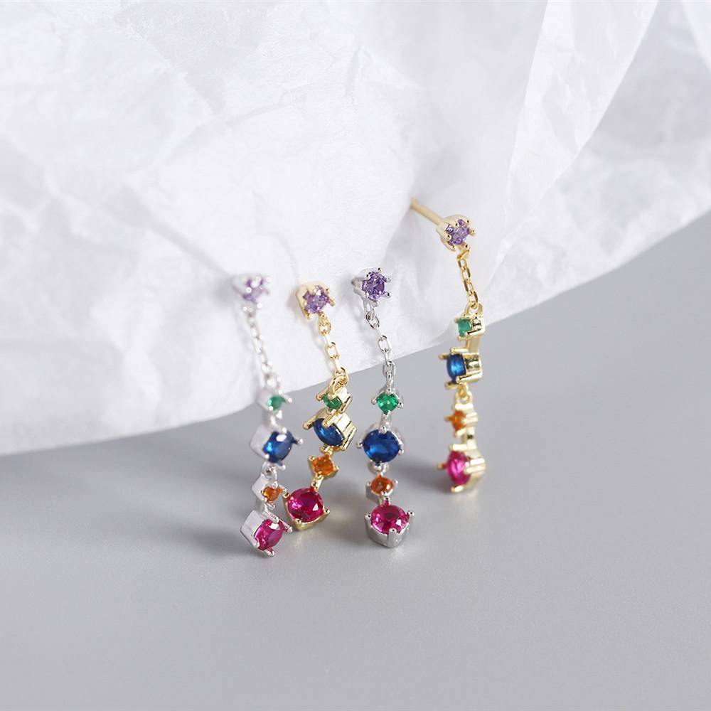 AMORETTO MILANO 925 Silber Regenbogen Gold