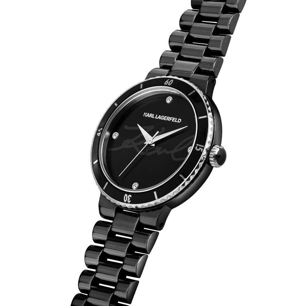 Montre femme KARL LAGERFELD BERLIN noire