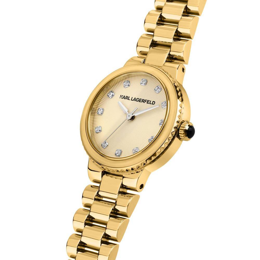KARL LAGERFELD Damenuhr BERLIN Gold
