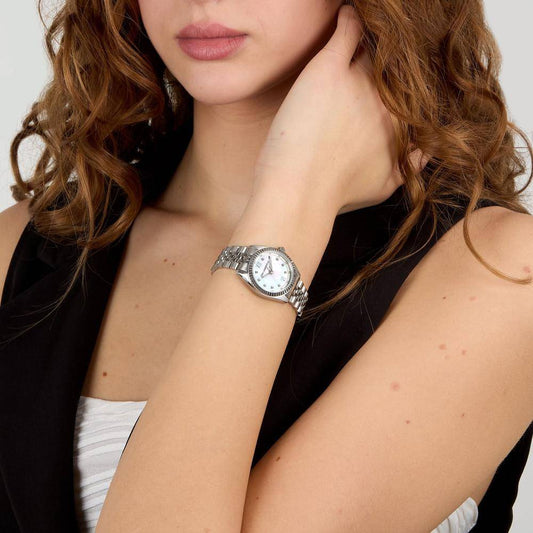 KARL LAGERFELD Montre Femme TIMELESS CODE M Argent Blanc