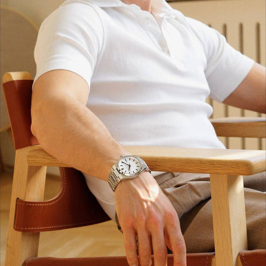 NORDGREEN Montre pour Homme Succession 41 mm Argent