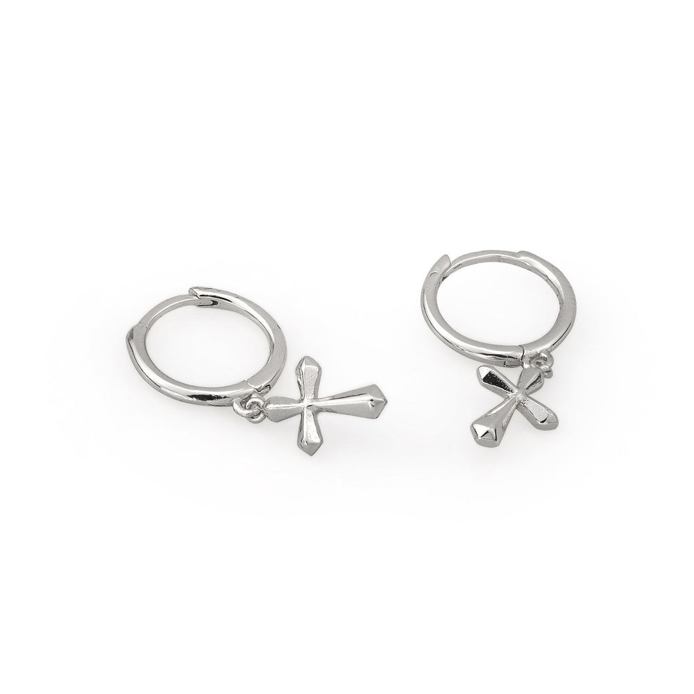 AMORETTO MILANO Creolen aus 925 Silber Kreuz A110124